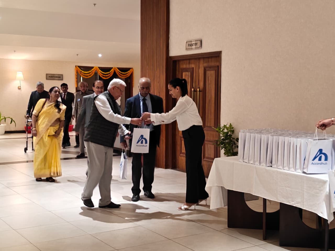 Accordhub branded kits handed to India's senior-most judicial minds